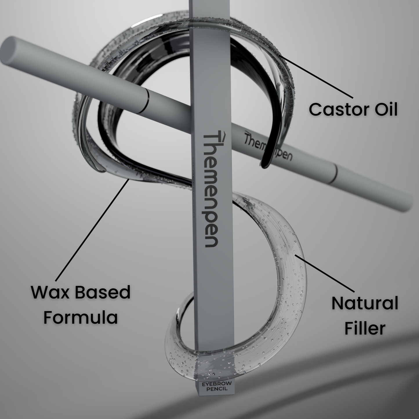 The Men Pen Grooming | Eyebrow, Beard and Hair Filler | Waterproof, Long Lasting, Sweat Proof