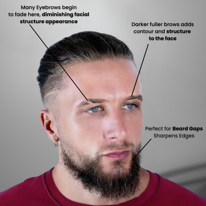 The Men Pen Grooming | Eyebrow, Beard and Hair Filler | Waterproof, Long Lasting, Sweat Proof