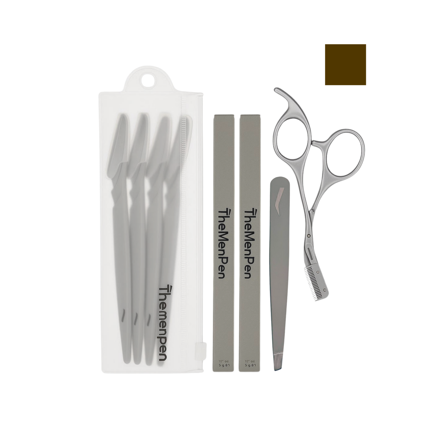 The Men Pen Grooming | Eyebrow, Beard and Hair Filler | Waterproof, Long Lasting, Sweat Proof