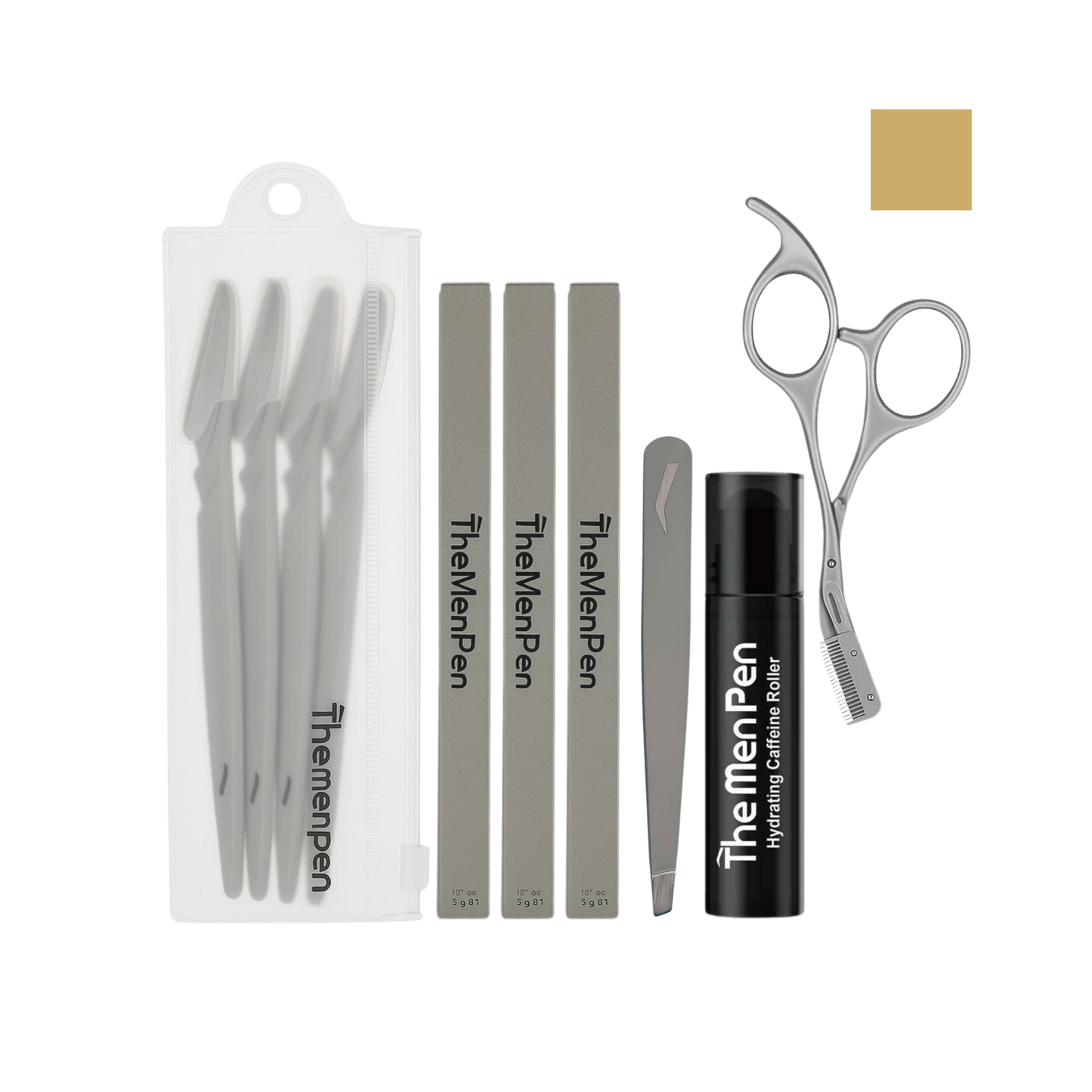 The Men Pen Grooming | Eyebrow, Beard and Hair Filler | Waterproof, Long Lasting, Sweat Proof