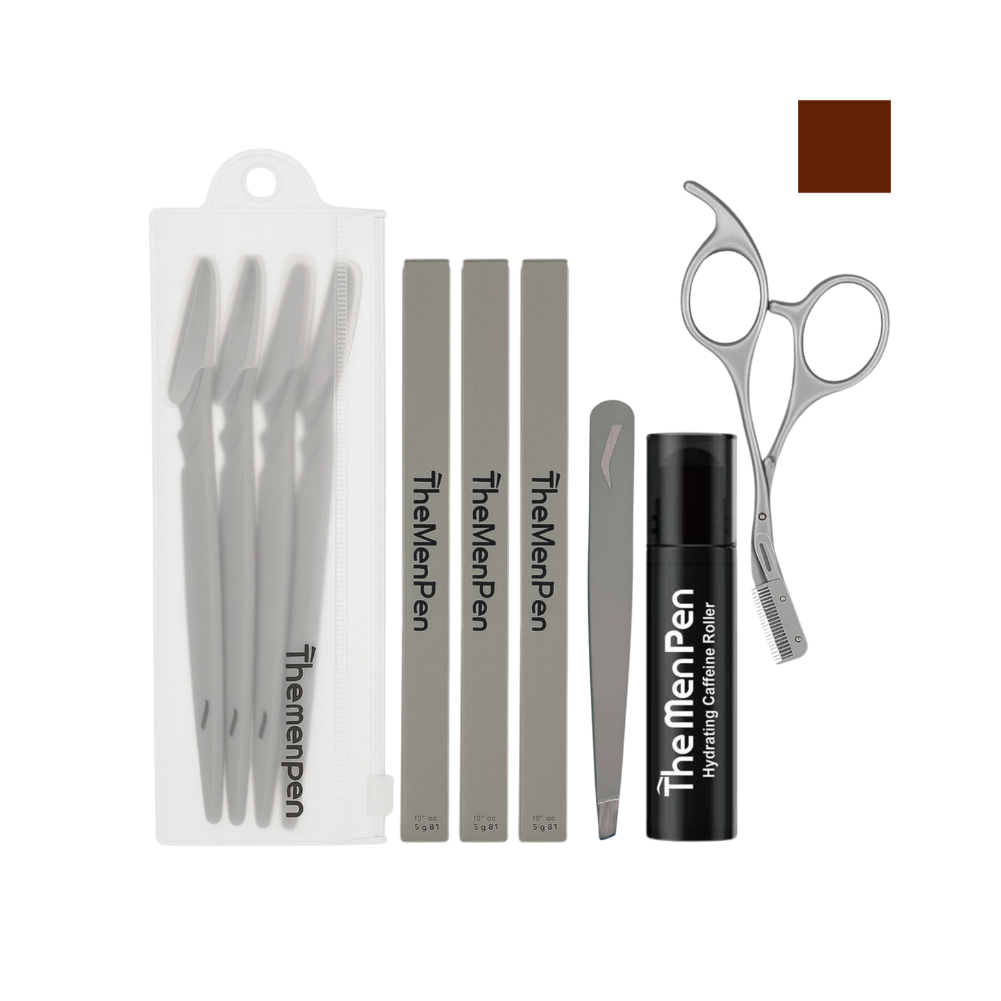 The Men Pen Grooming | Eyebrow, Beard and Hair Filler | Waterproof, Long Lasting, Sweat Proof