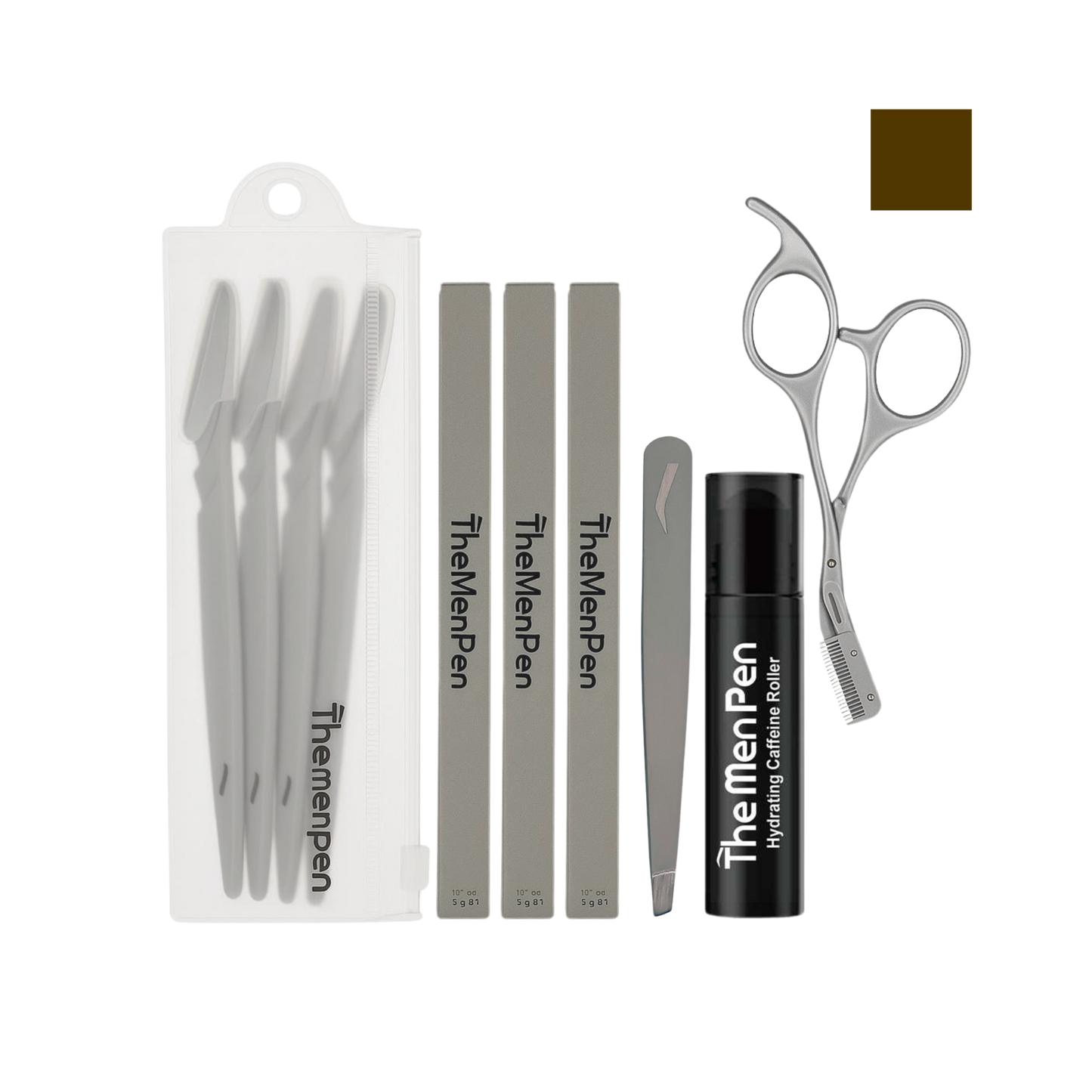 The Men Pen Grooming | Eyebrow, Beard and Hair Filler | Waterproof, Long Lasting, Sweat Proof