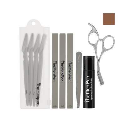 The Men Pen Grooming | Eyebrow, Beard and Hair Filler | Waterproof, Long Lasting, Sweat Proof