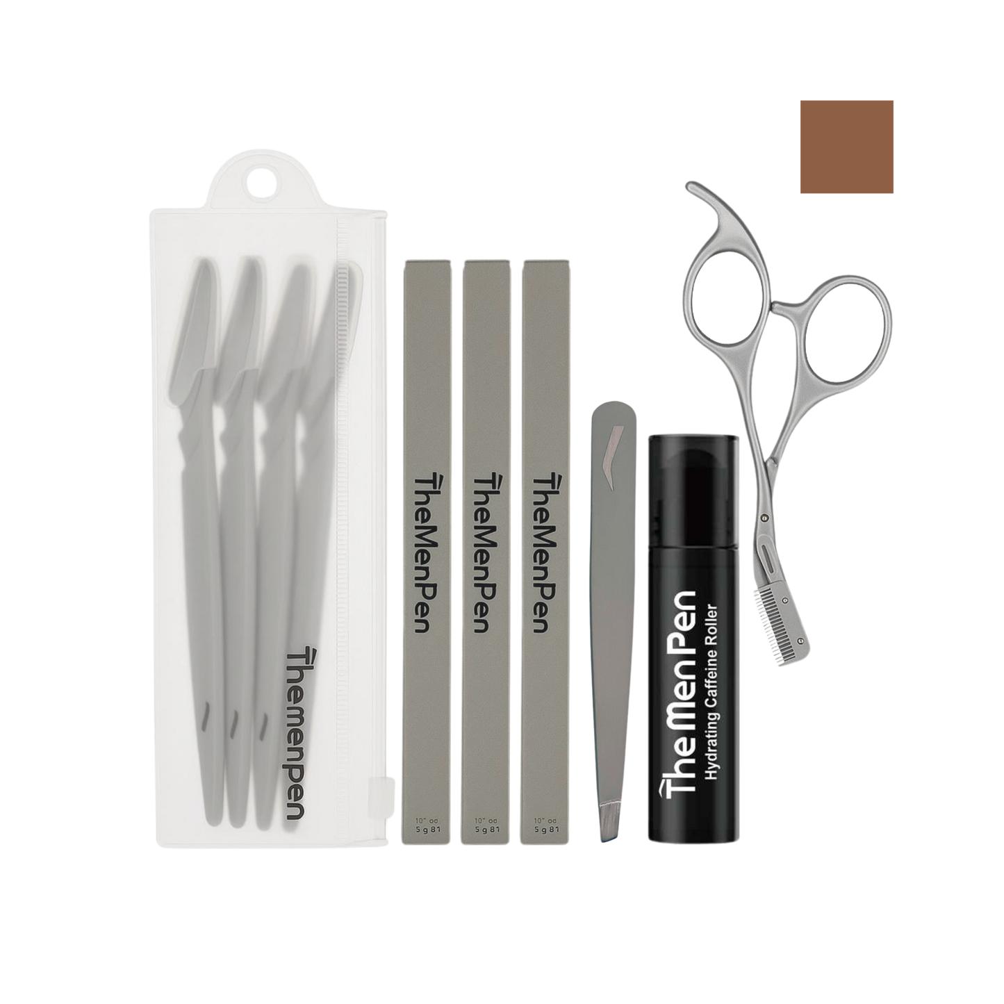 The Men Pen Grooming | Eyebrow, Beard and Hair Filler | Waterproof, Long Lasting, Sweat Proof