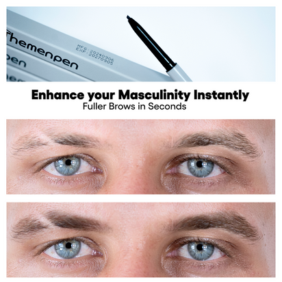 The Men Pen Grooming | Eyebrow, Beard and Hair Filler | Waterproof, Long Lasting, Sweat Proof