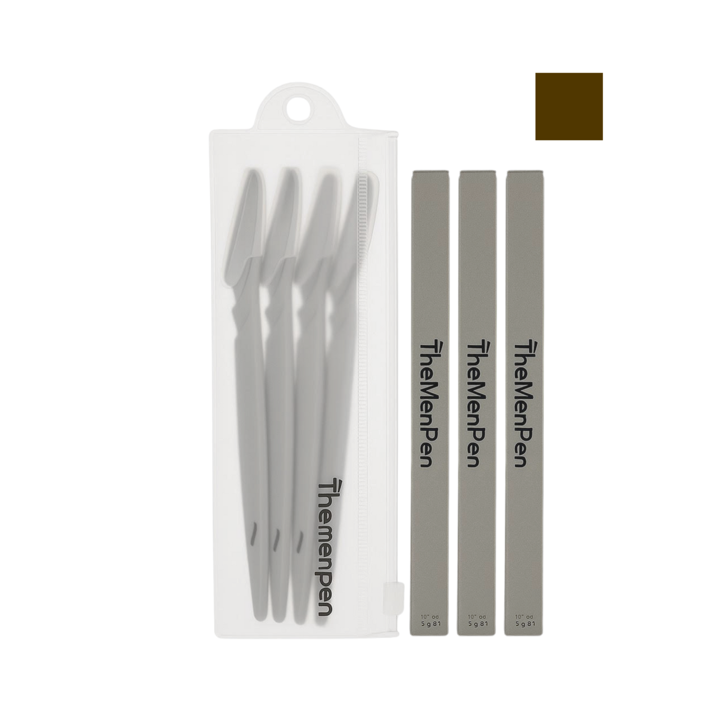 The Men Pen Grooming | Eyebrow, Beard and Hair Filler | Waterproof, Long Lasting, Sweat Proof