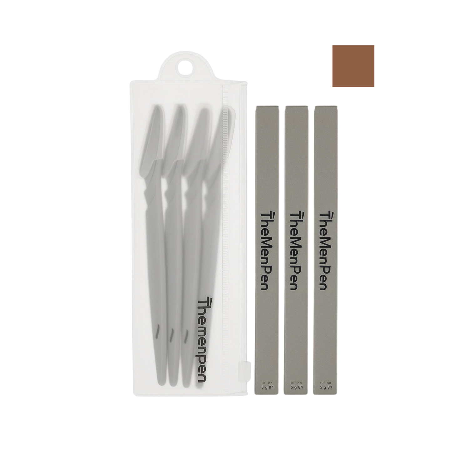 The Men Pen Grooming | Eyebrow, Beard and Hair Filler | Waterproof, Long Lasting, Sweat Proof