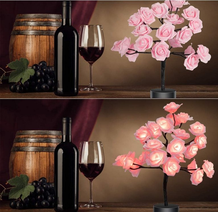 The Lumina Rose Tree